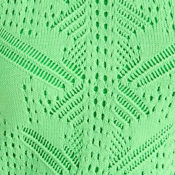 Jonathan Simkhai Bright Green Shireen Engineered Lace Mini Dress NWT XS - Picture 10 of 15